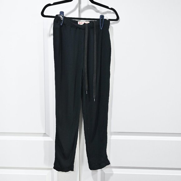 Marni Size 38 Dark Blue Relaxed Fit Cropped Joggers | Size 38 US2 - Picture 1 of 10